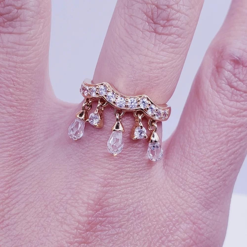 Yellow Gold Charm Ring - Picture 2 of 5